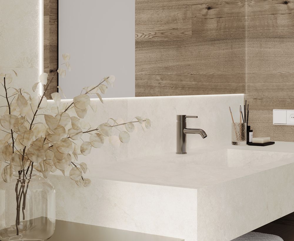 Antico Sabbia бежевый 60x60 керамический гранит матовый карвинг LP6060G0091R. Коллекция Antico Sabbia