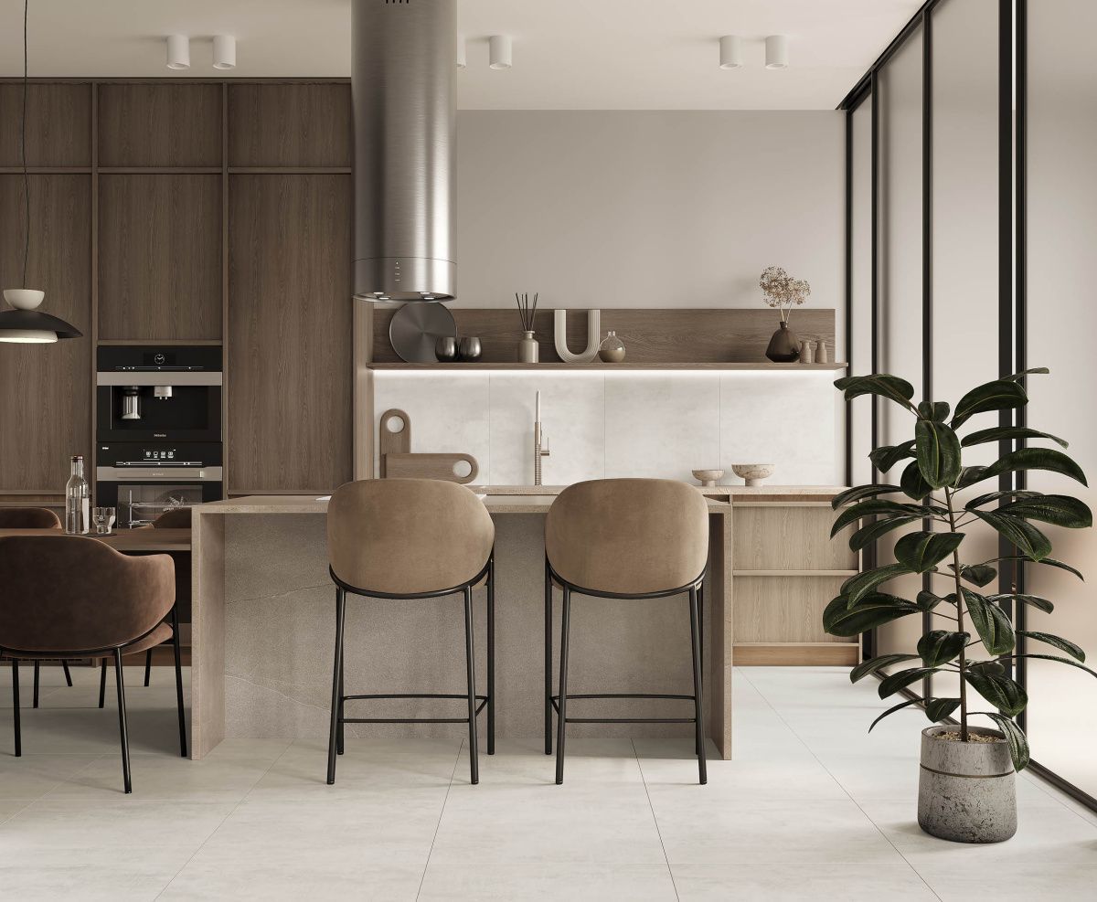 Flagman графитовый 60x120 керамический гранит матовый K952678R0001LPER. Коллекция Flagman