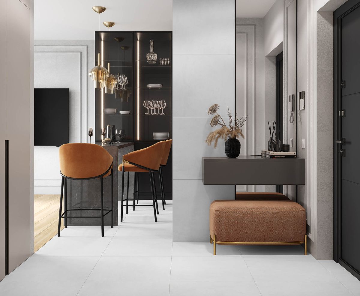 Flagman графитовый 60x120 керамический гранит матовый K952678R0001LPER. Коллекция Flagman