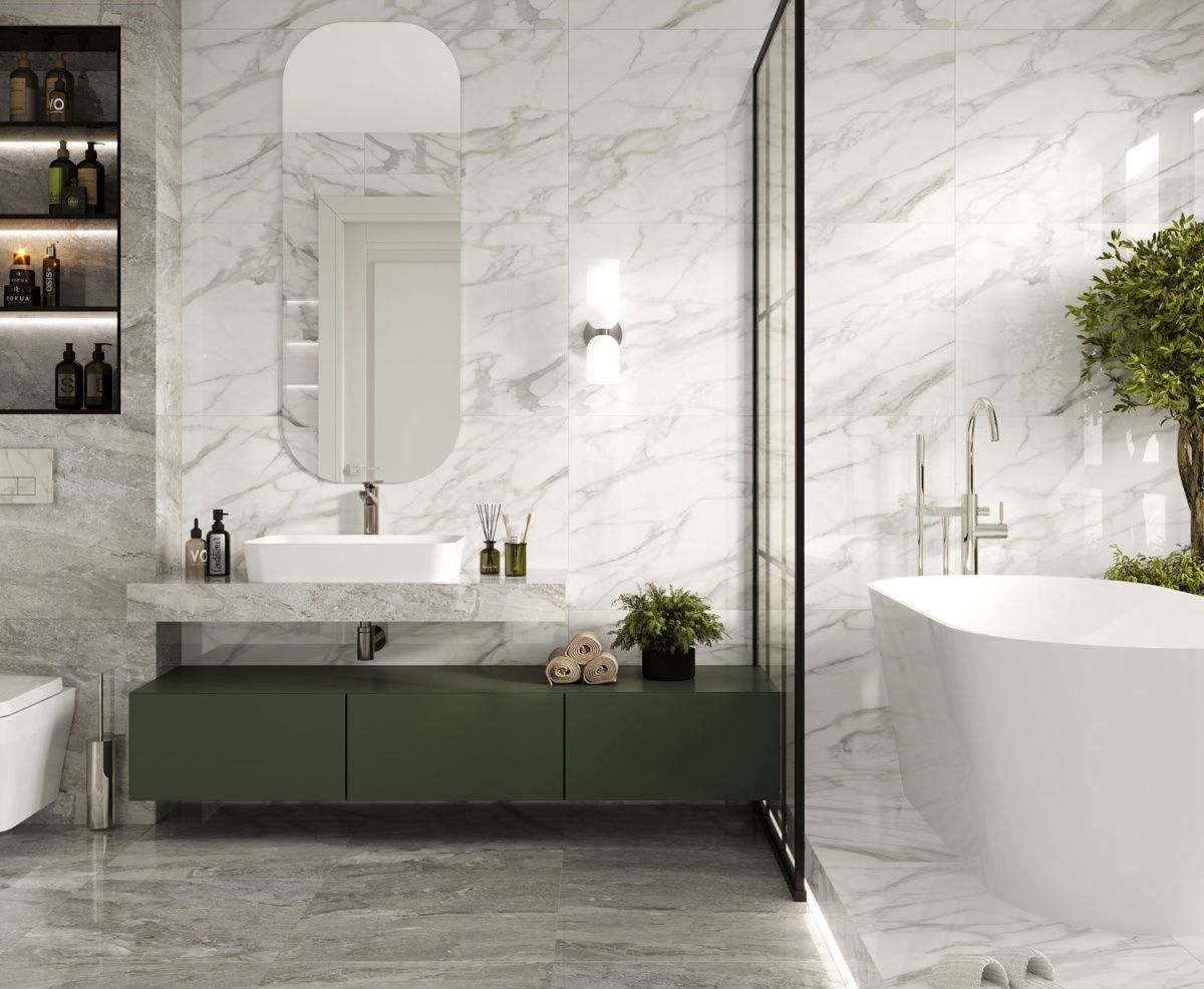 Angel Blanco белый 60x119,5 керамический гранит матовый SG50002520R. Коллекция Angel