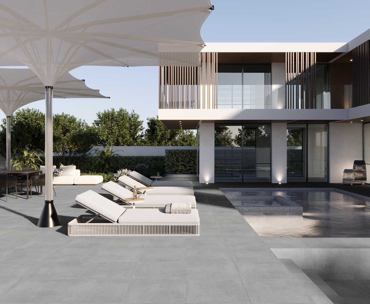 Betonica Grey PRO 60x120 керамический гранит матовый (ghr) софт. Коллекция Betonica Grey PRO