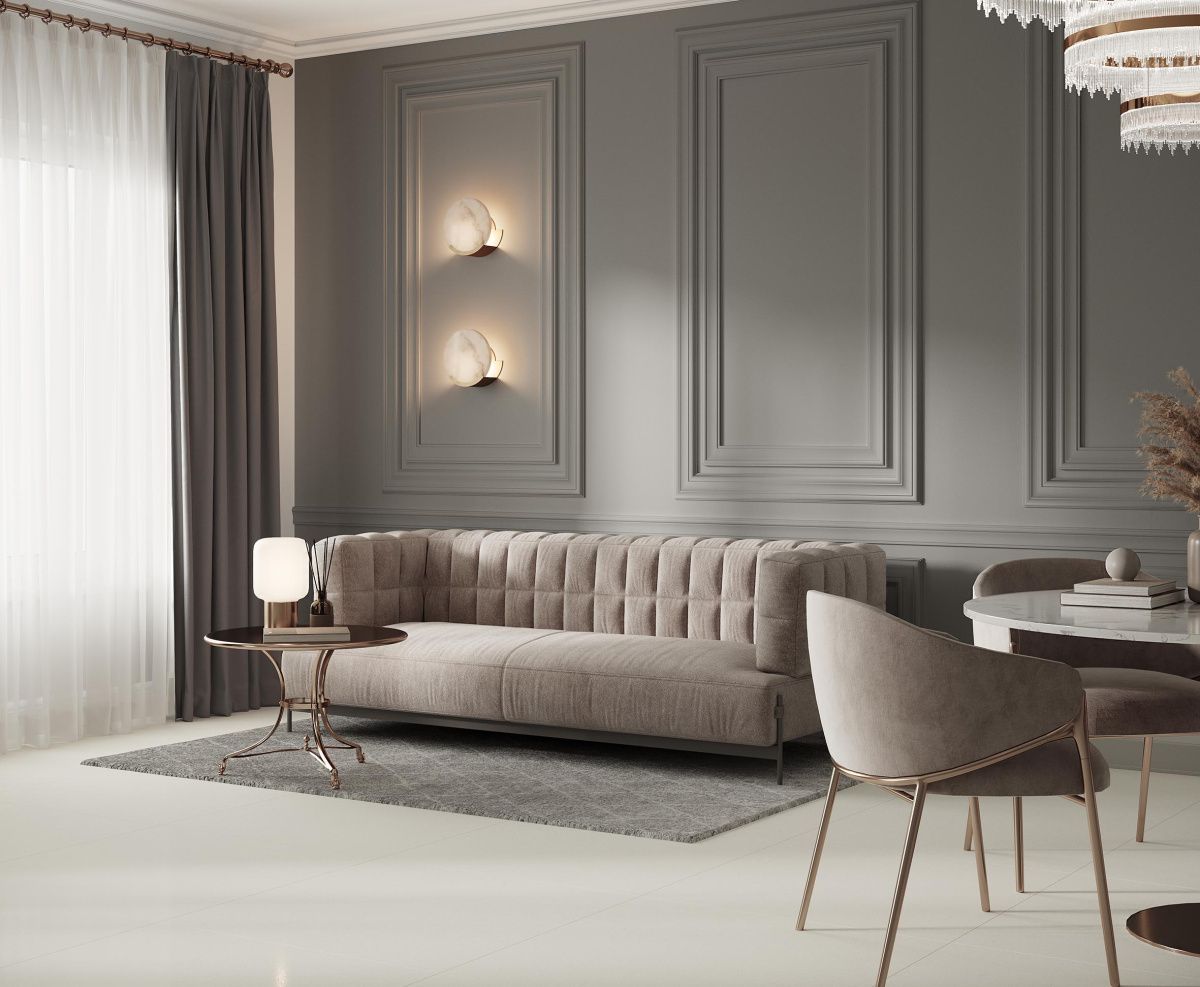 Prism Perla 80x80 керамический гранит полуполированный. Коллекция Prism Perla