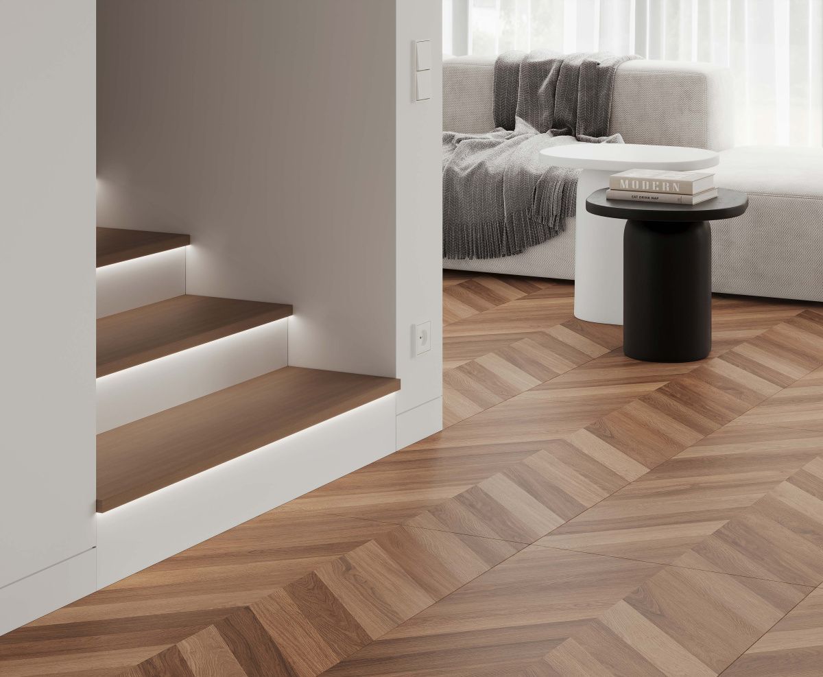 Wood Canarium Chevron M 60x120 керамический гранит матовый карвинг. Коллекция Wood Canarium Chevron M