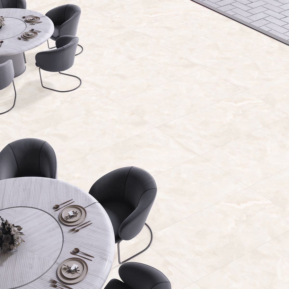 Generous Onyx Beige 60x60 керамический гранит шугар лаппато. Коллекция Generous Onyx Beige