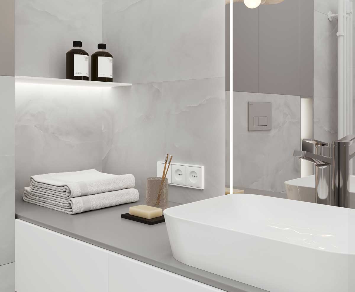 Onyx Silk Grey 60x120 керамический гранит dg сатинированный. Коллекция Onyx Silk Grey