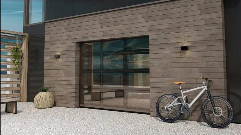 Будьте в тренде: «АЛЮТЕХ» представляет панорамные ворота с минеральным остеклением