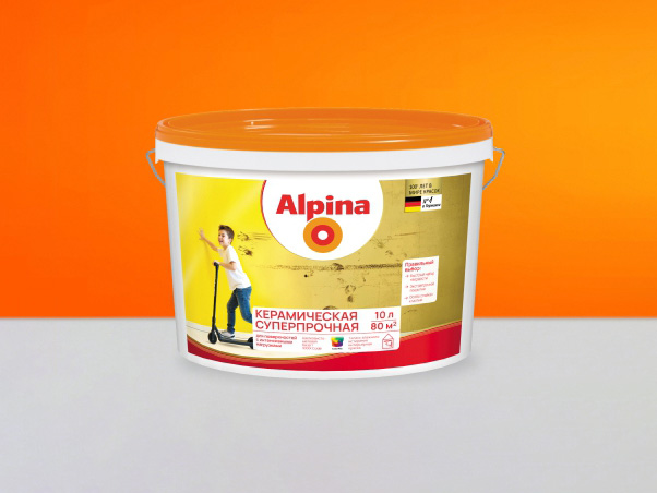 Новинка в Бобруйске: Alpina Керамическая суперпрочная краска уже в продаже Новинка в Бобруйске: Alpina Керамическая суперпрочная краска уже в продаже