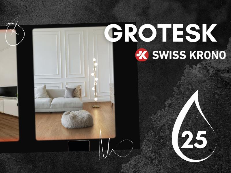 Ламинат с характером: встречайте Grotesk от Swiss Krono