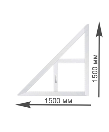 Окно 1500х1500 в доме