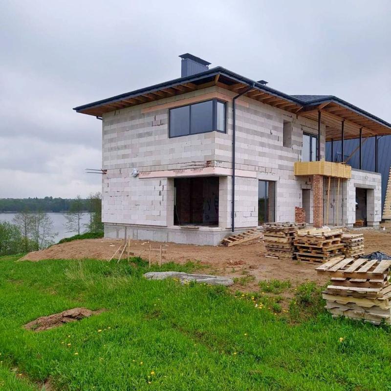 Окна в загородный дом для клиента из Витебска