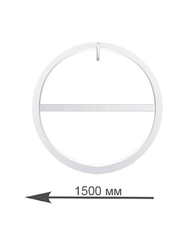 Круглое окно (откидное) 1500 мм