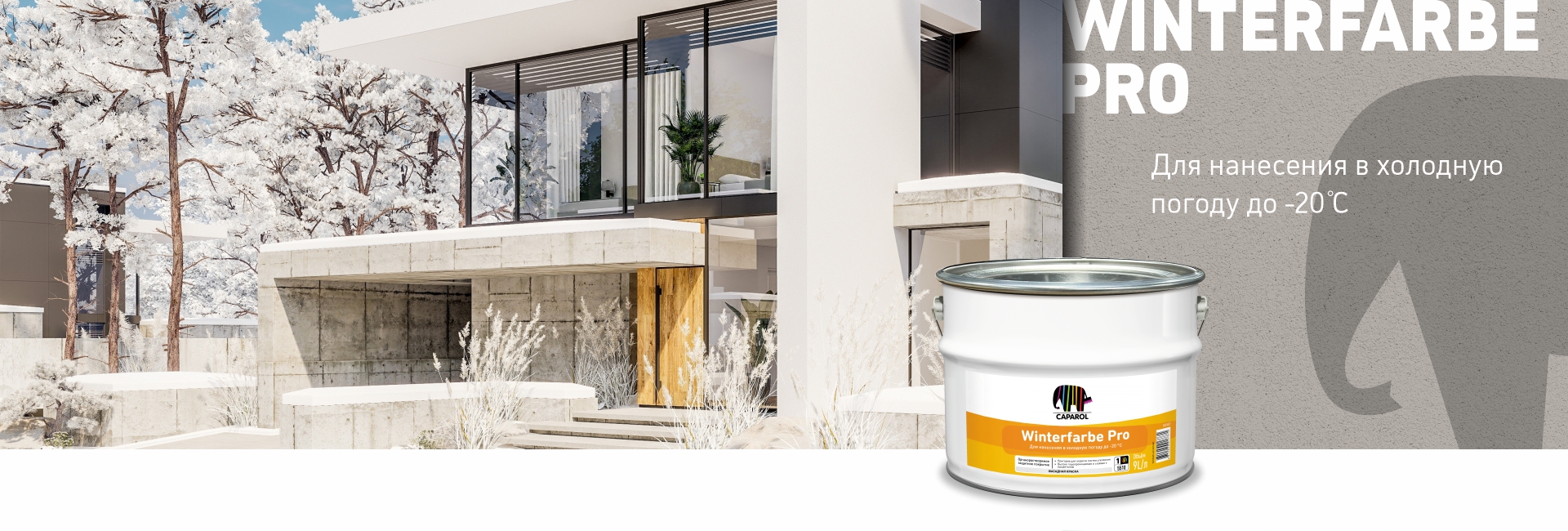 Краска Caparol Winterfarbe Pro