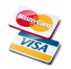 Оплата посредством списания с международной банковской карты VISA или MASTERCARD