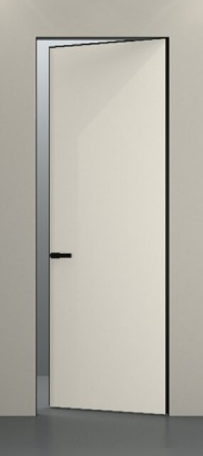 Грунт под покраску, кромка черная, обратное открывание