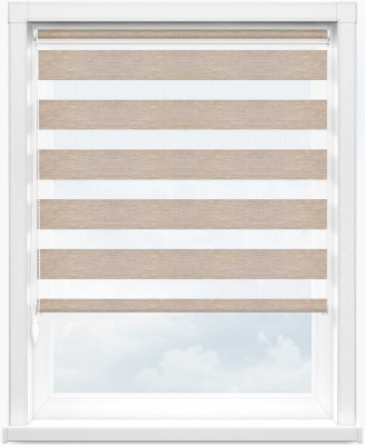 Зебра САХАРА 2261 св. бежевый, 210 см