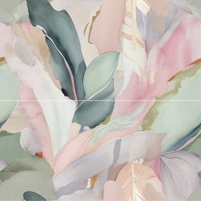 Impression 80x80 панно глянцевый