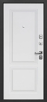 Luxor Букле черный Эмалит белый