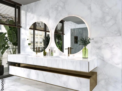 Керамогранит Buono Ceramica Onice Smoke Glossy