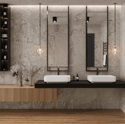 Керамогранит Buono Ceramica Stones Slate Grigio Matt