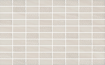 Сияние декор мозаичный светлый 25х40