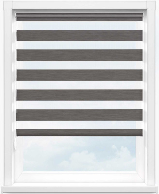 Зебра ЛОТОС 1881 т. серый, 280 см