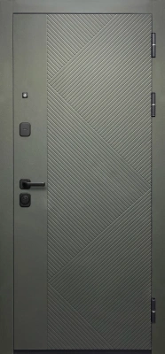 Гарда 9 Диагональ Белый сатин