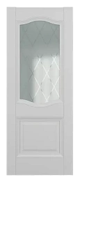 Венеция ДО Baguette B2.2 Сатинато с рисунком ромб Матовый серый