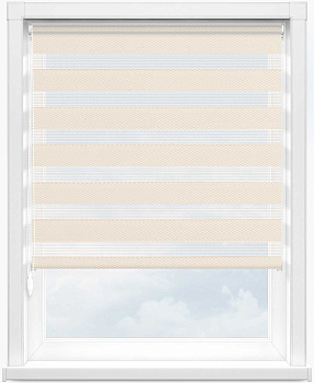 Зебра ТЕТРИС 2261 светло-бежевый, 280 см