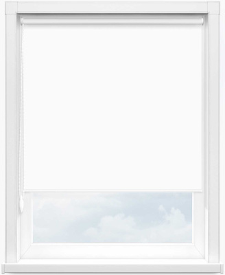 ПЛЭЙН BLACK-OUT 0225 белый, 200 см