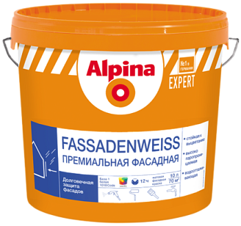 Alpina EXPERT Fassadenweiss (Альпина ЭКСПЕРТ Премиальная фасадная) Alpina EXPERT Fassadenweiss (Альпина ЭКСПЕРТ Премиальная фасадная)