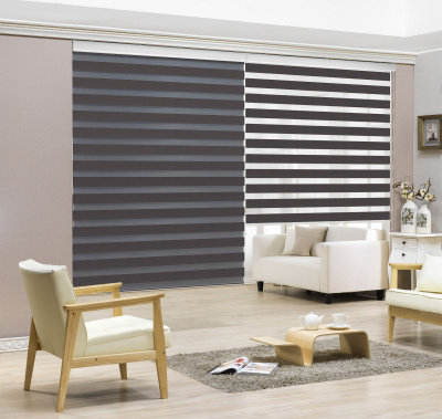 Зебра ШАДИ 4290 дымчато-лиловый, 300 см