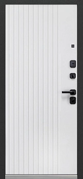 Luxor 3D Рейка Эмалит белый