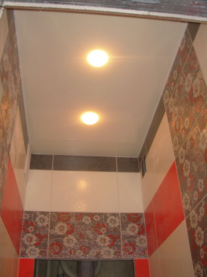 Глянцевый потолок