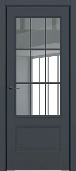 Турин ДО Baguette АК B5 стекло прозрачное Графит премьер мат