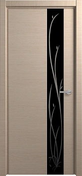 H-3 зеркало черное с рисунком