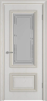 Antique 2 Crystal Cloud Bianco classic патина золото PG