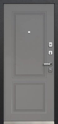 Luxor Букле черный Велюр грей софт