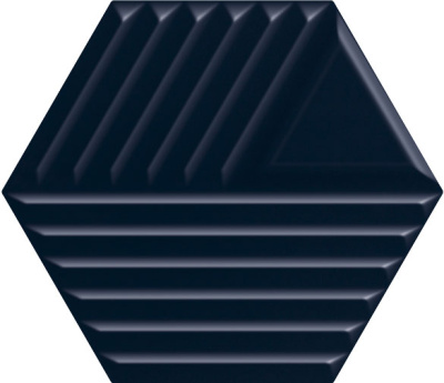 Intense Tone плитка heksagon С blue структура 17,1х19,8