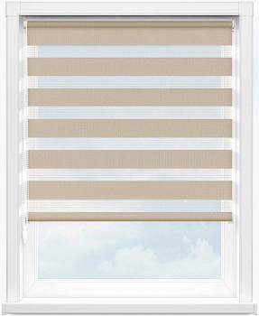 Зебра СТАНДАРТ 2406 бежевый, 280 см