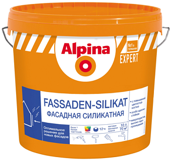 Alpina EXPERT Fassaden-Silikat (Альпина ЭКСПЕРТ Фасадная силикатная) Alpina EXPERT Fassaden-Silikat (Альпина ЭКСПЕРТ Фасадная силикатная)