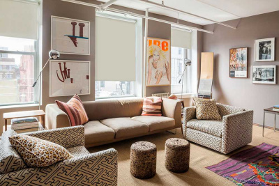 ПЛЭЙН BLACK-OUT 2261 св. бежевый, 200 см