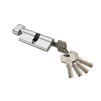 Цилиндровый механизм Lockit Ключ/вертушок (А6Р3535Т) 70 35/35 Алюминий (AL)+латунь Lockit