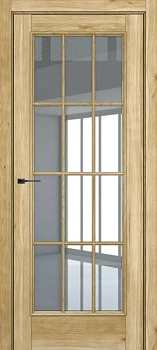 Неаполь ДО Baguette АК стекло прозрачное Голд вуд