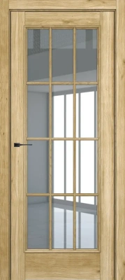 Неаполь ДО Baguette АК стекло прозрачное Голд вуд