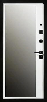 Мальта 3К90 Эмаль RAL 9005 ПВХ вставка сн. Дуб коньяк синхро ПВХ ZB Белый вы-т 60 верх вы-т 60 слева