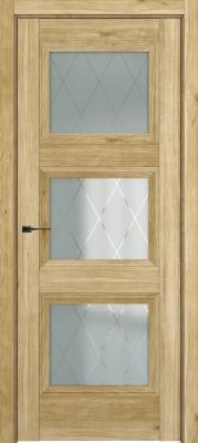 Гранд ДО Baguette B3 Сатинато с рисунком ромб Голд вуд