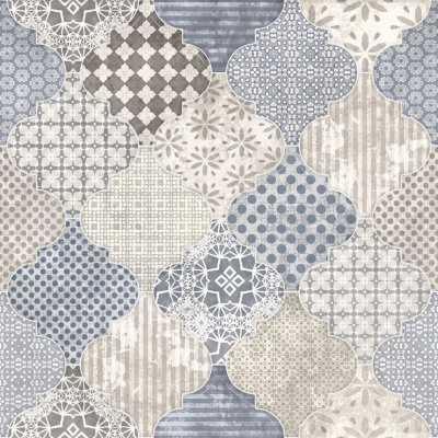 Majolica керамогранит голубой 42х42