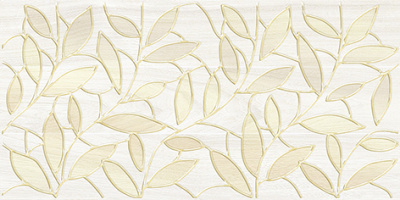 Bona декор Leaves бежевый 20х40 Bona декор Leaves бежевый 20х40