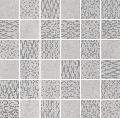 Про Дабл мозаика серый светлый 30х30