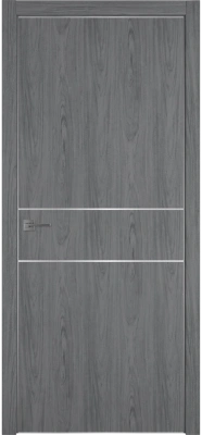 Witon 2 Орех пепельный Silver Edge Молдинг Серебро